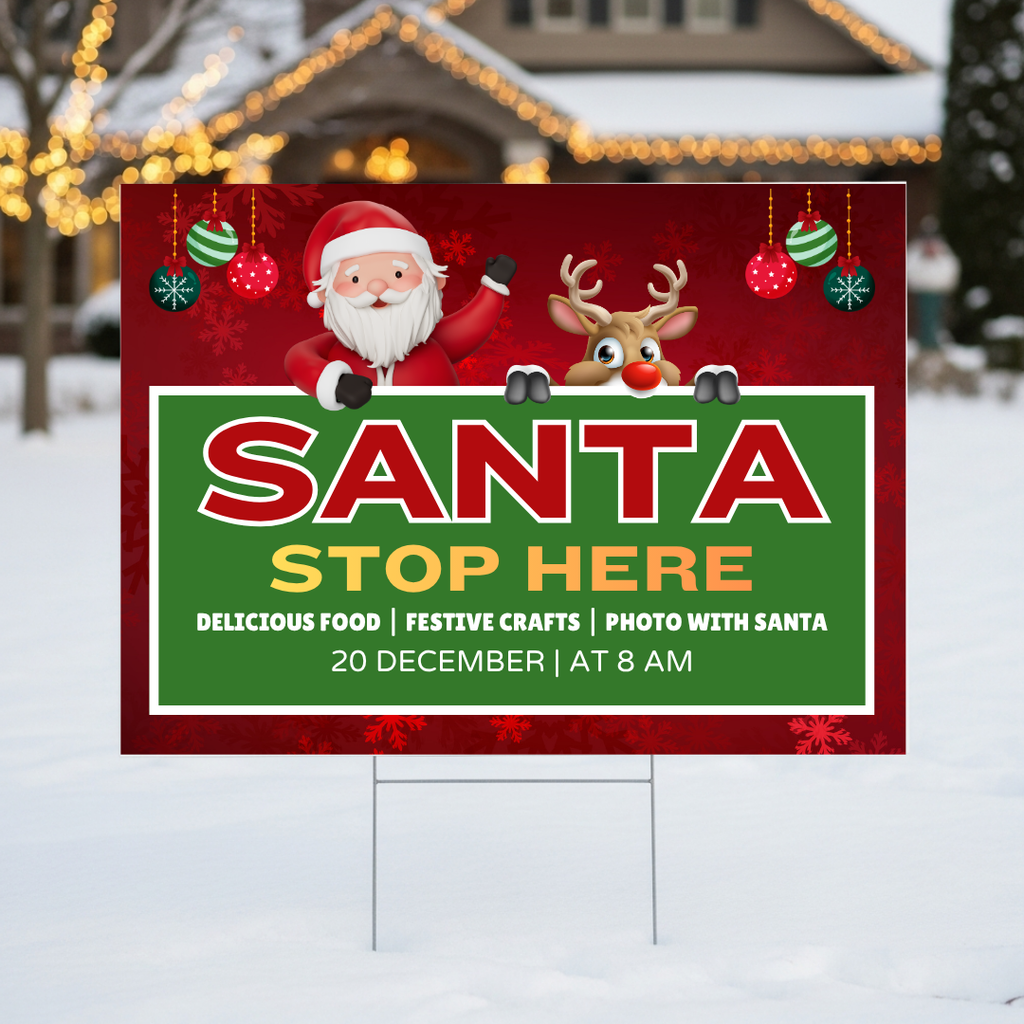 Heavy Duty Holiday Yard Signs