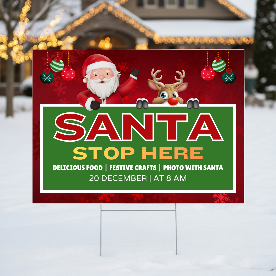 Heavy Duty Holiday Yard Signs
