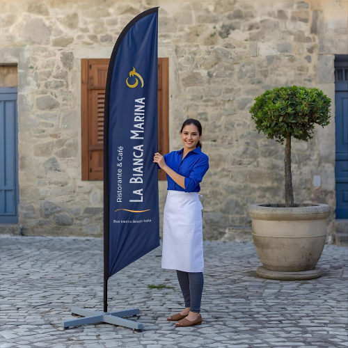 Double Sided Feather Flags