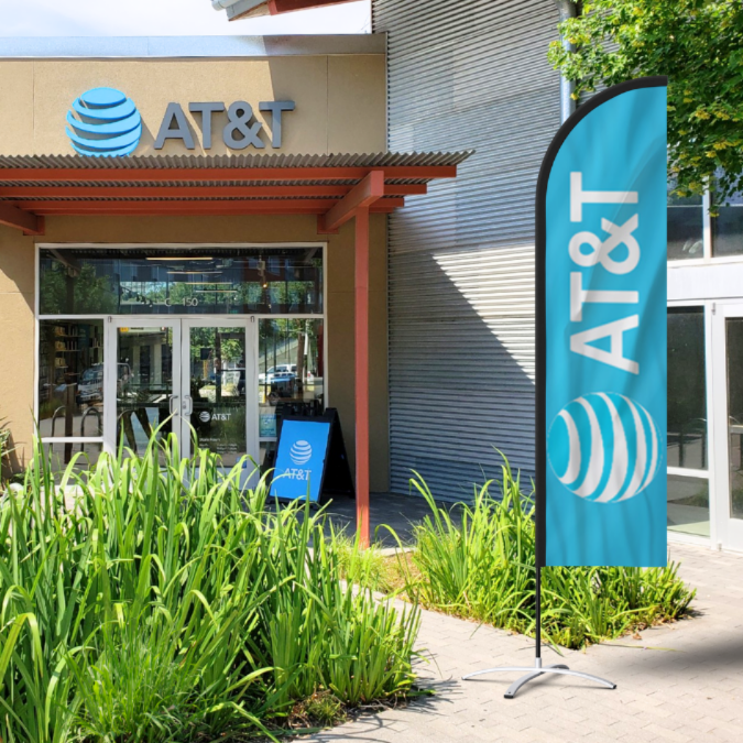 Double Sided Feather Flags