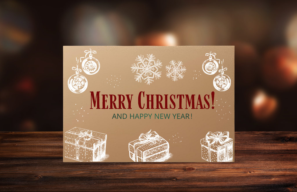 Kraft Paper Greeting Cards