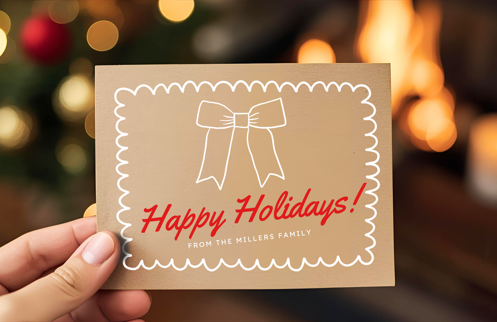 Kraft Paper Greeting Cards