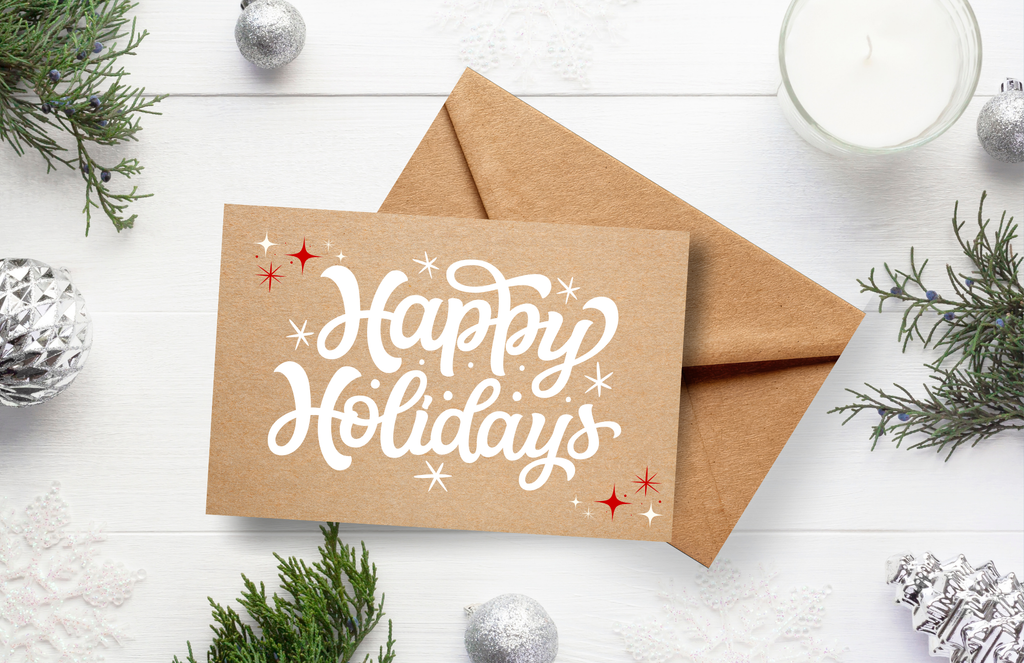 Kraft Paper Greeting Cards