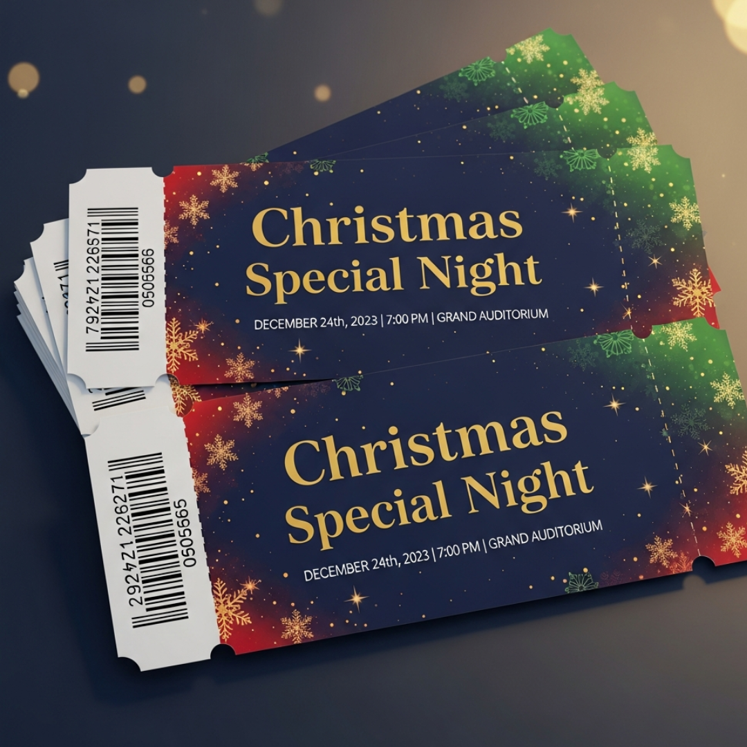 Custom Event Tickets