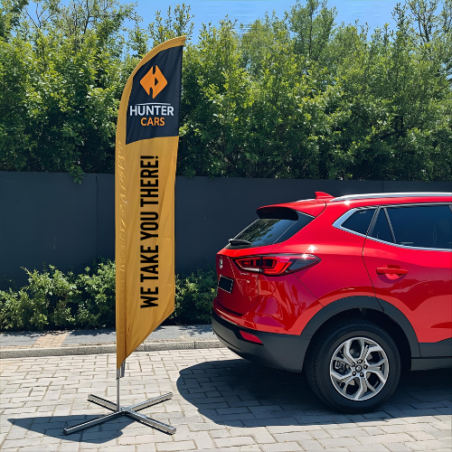 Double Sided Feather Flags