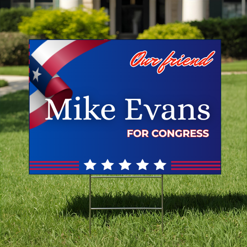 Standard Size Yard Signs